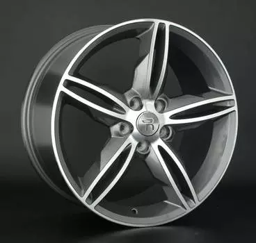 Диск колесный Replay V51 8xR18 5x108 ET55 ЦО63,3 серый глянцевый с полированной лицевой частью 044549-070047006