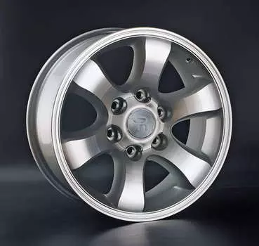 Диск колесный Replay TY2 7,5xR17 6x139,7 ET30 ЦО106,1 серебристый с полированной лицевой частью 012970-040688007