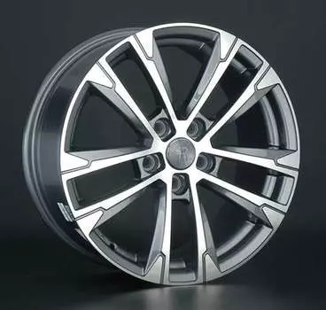 Диск колесный Replay VV137 7xR17 5x112 ET49 ЦО57,1 серый глянцевый с полированной лицевой частью 045988-160029006