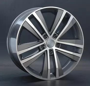 Диск колесный Replay VV155 9xR20 5x130 ET57 ЦО71,6 серый глянцевый с полированной лицевой частью 028213-040001006