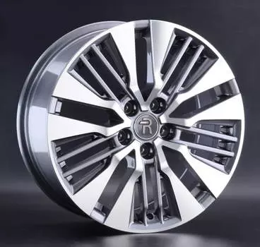 Диск колесный Replay TY331 7,5xR18 5x114,3 ET45 ЦО60,1 серый глянцевый с полированной лицевой частью 046596-040115004
