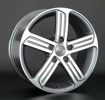 Диск колесный Replay VV177 6,5xR16 5x112 ET33 ЦО57,1 серый глянцевый с полированной лицевой частью 029545-160029006