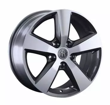 Диск колесный Replay VV182 8xR17 5x120 ET49 ЦО65,1 серый глянцевый с полированной лицевой частью 046359-070029006
