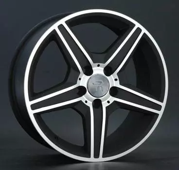 Диск колесный Replay VV195 7,5xR17 5x112 ET47 ЦО57,1 черный матовый с полированной лицевой частью 036420-070735006