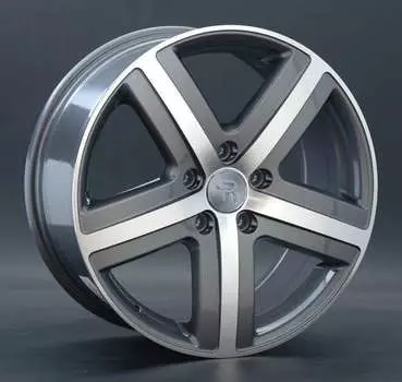 Диск колесный Replay VV1 7,5xR17 5x130 ET50 ЦО71,6 серый темный с полированной лицевой частью 012380-040001006