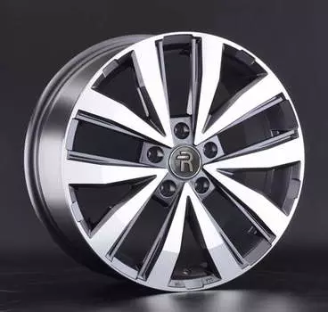 Диск колесный Replay VV202 7,5xR18 5x120 ET55 ЦО65,1 серый глянцевый с полированной лицевой частью 079964-160001006
