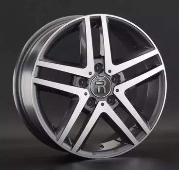 Диск колесный Replay VV206 6,5xR16 5x120 ET51 ЦО65,1 серый глянцевый с полированной лицевой частью 042981-160001006