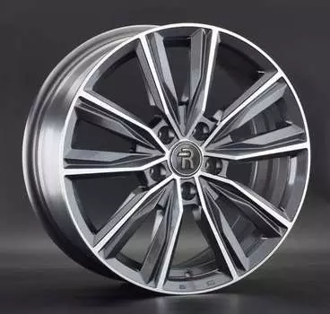 Диск колесный Replay VV218 7xR17 5x112 ET40 ЦО57,1 серый глянцевый с полированной лицевой частью 044151-160029006