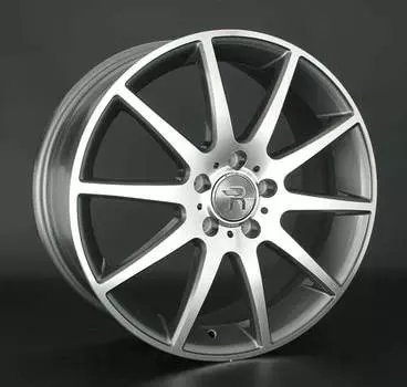 Диск колесный Replay VV221 7xR18 5x112 ET43 ЦО57,1 серый глянцевый с полированной лицевой частью 043682-070029006