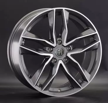 Диск колесный Replay VV234 8xR18 5x112 ET44 ЦО57,1 серый глянцевый с полированной лицевой частью 044541-070029006