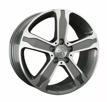 Диск колесный Replay VV246 7xR18 5x112 ET43 ЦО57,1 серый глянцевый с полированной лицевой частью 045205-070001006