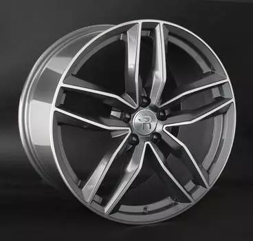 Диск колесный Replay VV248 9xR20 5x112 ET33 ЦО66,6 серый глянцевый с полированной лицевой частью 046015-040001006