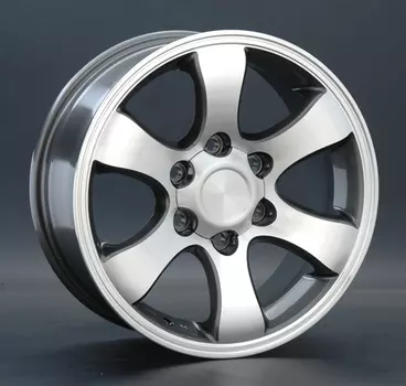Диск колесный Replay TY2 7xR16 6x139,7 ET30 ЦО106,1 серый глянцевый с полированной лицевой частью 012950-040688007
