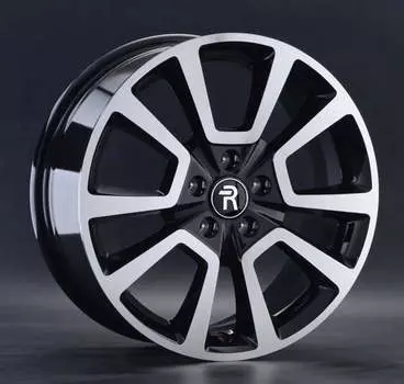 Диск колесный Replay VV265 7xR18 5x112 ET43 ЦО57,1 черный глянцевый с полированной лицевой частью 078794-210029006