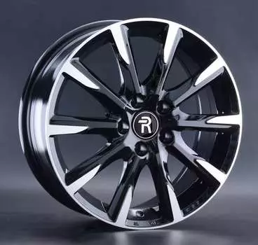Диск колесный Replay VV268 7xR17 5x112 ET40 ЦО57,1 черный глянцевый с полированной лицевой частью 045709-160029006