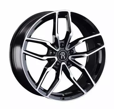 Диск колесный Replay VV285 8xR18 5x112 ET25 ЦО66.6 чёрный глянцевый с полированной лицевой частью 081513-160001006