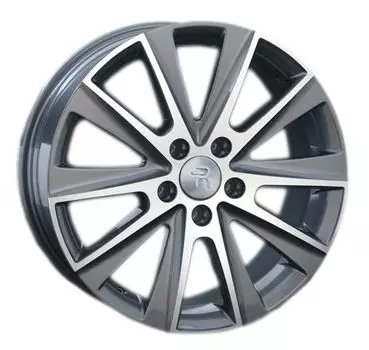 Диск колесный Replay VV28 7xR17 5x112 ET43 ЦО57,1 серый глянцевый с полированной лицевой частью 006099-040029006