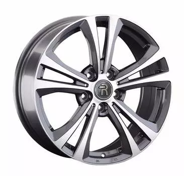 Диск колесный Replay VV319 7.5xR18 5x112 ET51 ЦО57.1 серый глянцевый с полированной лицевой частью 081384-160001006