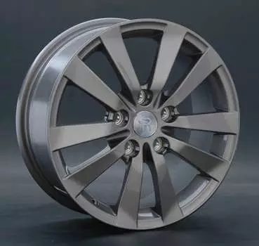 Диск колесный Replay TY46 6,5xR16 5x114,3 ET45 ЦО60,1 серый темный глянцевый 010509-100266007