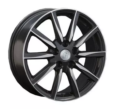 Диск колесный Replay TY48 7xR17 5x114,3 ET35 ЦО60,1 черный матовый с полированной лицевой частью 080185-990120004
