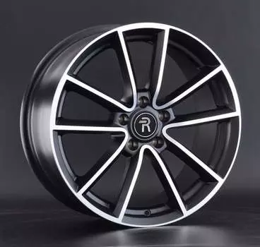 Диск колесный Replay VV57 8xR18 5x112 ET44 ЦО57,1 черный матовый с полированной лицевой частью 044677-070029006