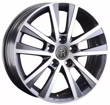 Диск колесный Replay VV96 8xR18 5x120 ET50 ЦО65,1 серый глянцевый с полированной лицевой частью 080458-160029006