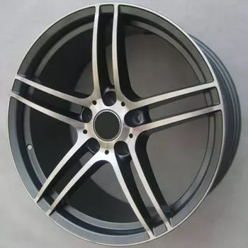 Диск колесный Replica FR 5371 8.5xR19 5x120 ЕТ38 ЦО72.6 черный глянцевый с полированной лицевой частью 5371
