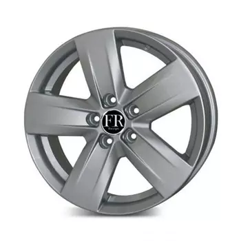 Диск колесный Replica FR GN609 6.5xR16 5x105 ЕТ39 ЦО56.6 серый глянцевый с полированной лицевой частью 20/63/20/24