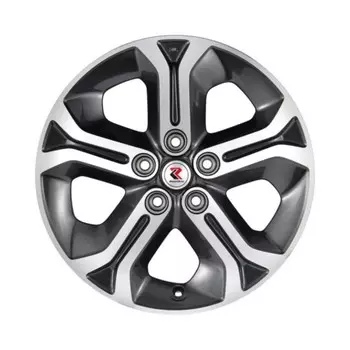 Диск колесный RepliKey D021 6.5xR17 5x114.3 ЕТ45 ЦО60.1 черный матовый полированный 86578916716