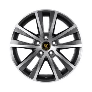 Диск колесный RepliKey L16F 7xR17 5x112 ЕТ43 ЦО57.1 черный матовый полированный 86166045907