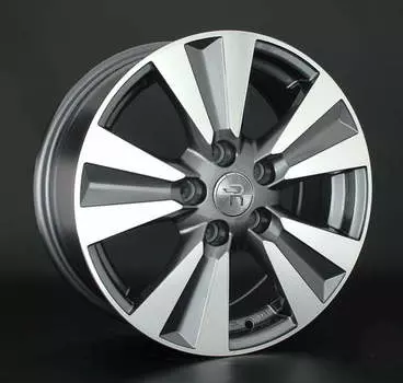 Диск колесный Replay TY302 6,5xR16 5x114,3 ET40 ЦО60,1 серый глянцевый с полированной лицевой частью 045408-160115004