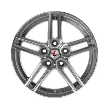 Диск колесный RepliKey RK301 6xR15 5x105 ЕТ39 ЦО56.6 черный матовый полированный 86166185568