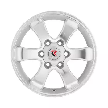Диск колесный RepliKey RK6005 7.5xR17 6x139.7 ЕТ25 ЦО106.2 серебристый с полированной лицевой частью 86088030923