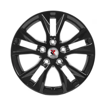 Диск колесный RepliKey RK75160 6xR16 5x114.3 ЕТ43 ЦО67.1 черный глянцевый 87160209684