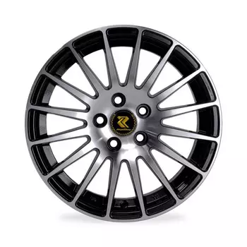 Диск колесный RepliKey RK9156 6.5xR15 5x100 ЕТ38 ЦО57.1 черный глянцевый с полированной лицевой частью 86166343093