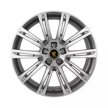 Диск колесный RepliKey RK9172 8.5xR19 5x112 ЕТ35 ЦО66.45 серый глянцевый с полированной лицевой частью 86003647987