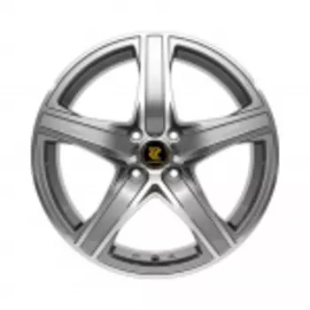 Диск колесный RepliKey RK9549 6.5xR15 4x114.3 ЕТ44 ЦО56.6 серый глянцевый с полированной лицевой частью 86003688667