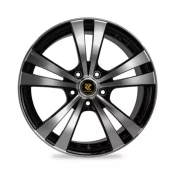 Диск колесный RepliKey RK9553 7xR16 5x114.3 ЕТ38 ЦО67.1 черный глянцевый 86003717020