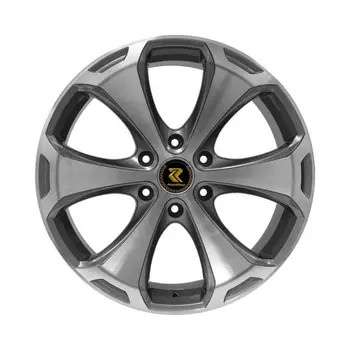 Диск колесный RepliKey RK9621 8.5xR20 6x139.7 ЕТ20 ЦО77.8 серый глянцевый с полированной лицевой частью 86205602989