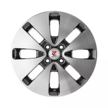 Диск колесный RepliKey S4113 6xR15 4x100 ЕТ48 ЦО54.1 черный глянцевый 86230812665