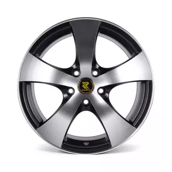 Диск колесный RepliKey YH5007 7xR17 5x114.3 ЕТ40 ЦО60.1 серый темный глянцевый 86003912486