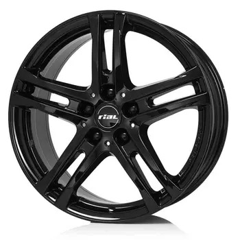 Диск колесный Rial Bavaro 8xR18 5x114,3 ET35 ЦО70,1 черный глянцевый BR80835B86