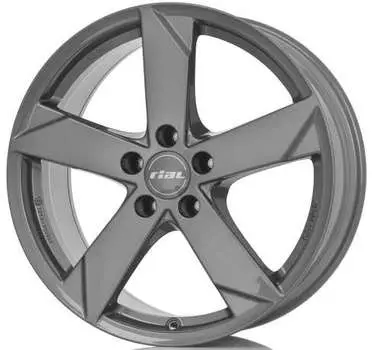 Диск колесный Rial Kodiak 8xR18 5x112 ET47 ЦО66,6 серый темный глянцевый KK80847B62-7