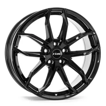 Диск колесный Rial Lucca 8xR20 5x112 ET40 ЦО70.1 чёрный глянцевый LUC802040B72-6