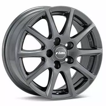 Диск колесный Rial Milano 6xR15 4x108 ET32 ЦО65.1 серый матовый MI60532CP12-5