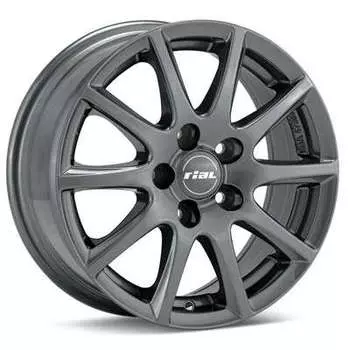 Диск колесный Rial Milano 6xR15 4x108 ET38 ЦО63,3 серый матовый MI60538A32-5
