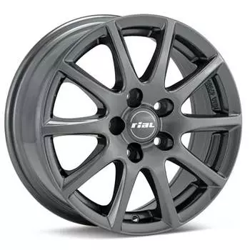 Диск колесный Rial Milano 7,5xR18 5x114,3 ET39 ЦО70,1 серый матовый MI75839B82-5