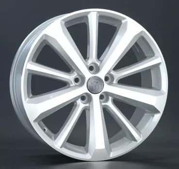 Диск колесный Replay TY72 7,5xR18 5x114,3 ET35 ЦО60,1 серебристый с полированной лицевой частью 018557-180264007