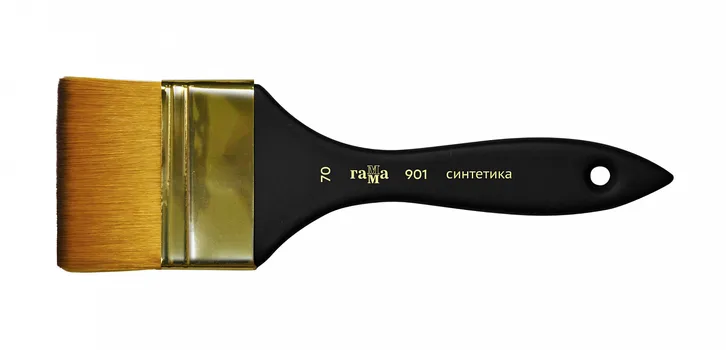 Кисть синтетика №70 флейц Гамма