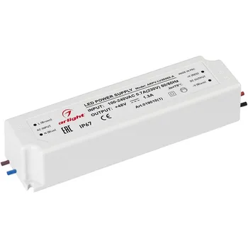 Блок питания ARPV-LV48060-A (48V, 1.3A, 60W) (Arlight, IP67 Пластик) 019010(1)